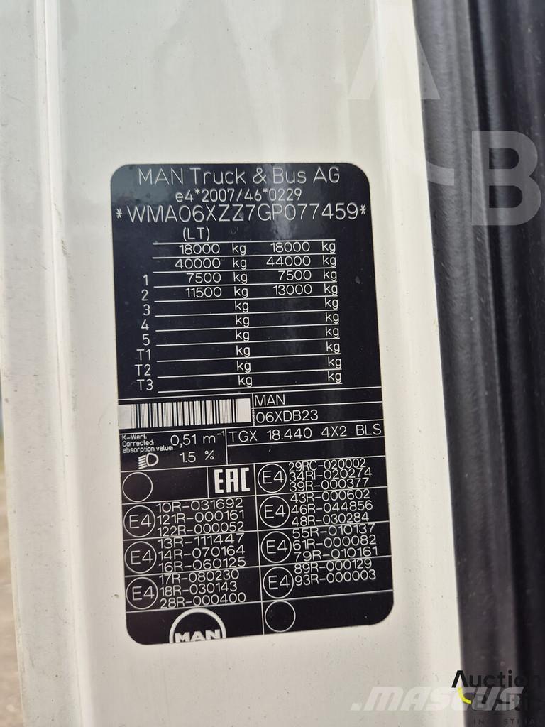 MAN TGX18.440 Trækkere