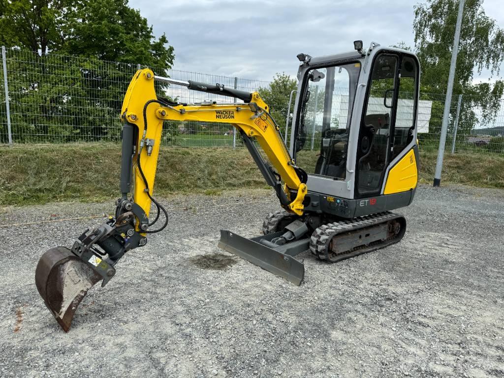 Wacker Neuson ET18 Gravemaskiner på larvebånd