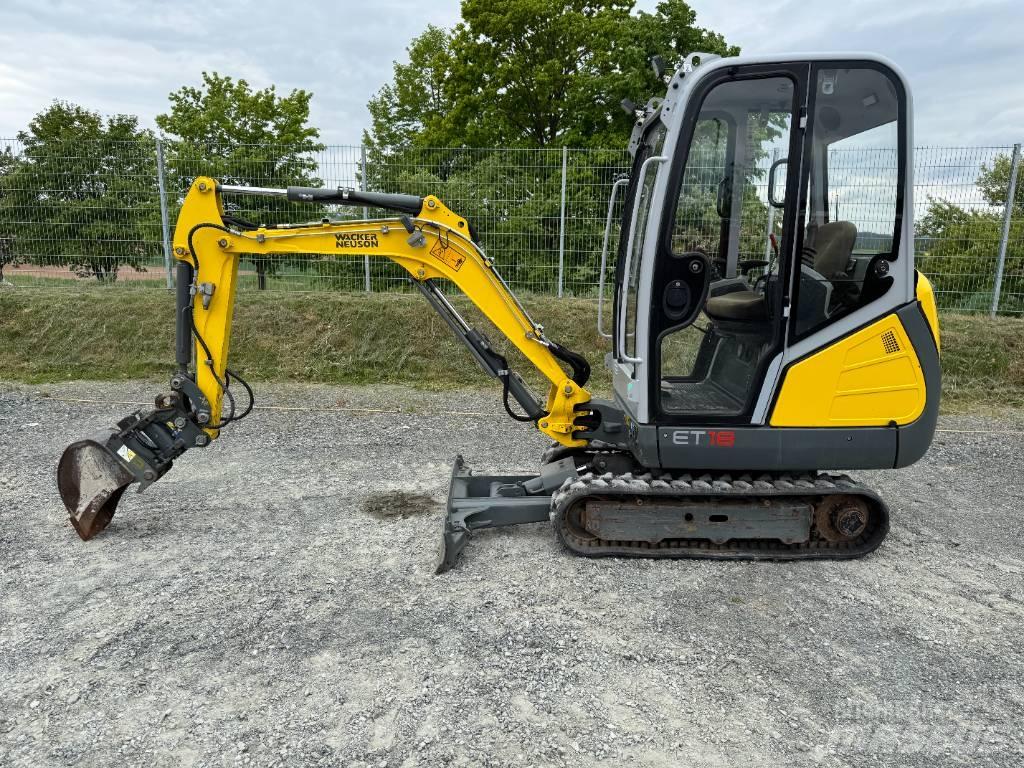 Wacker Neuson ET18 Gravemaskiner på larvebånd