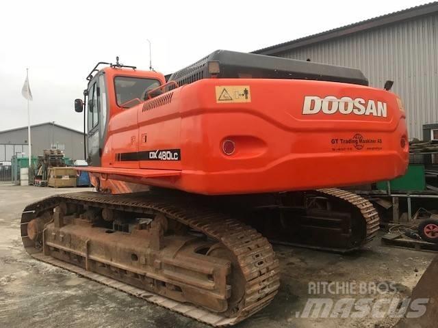 Doosan DX480LC Gravemaskiner på larvebånd