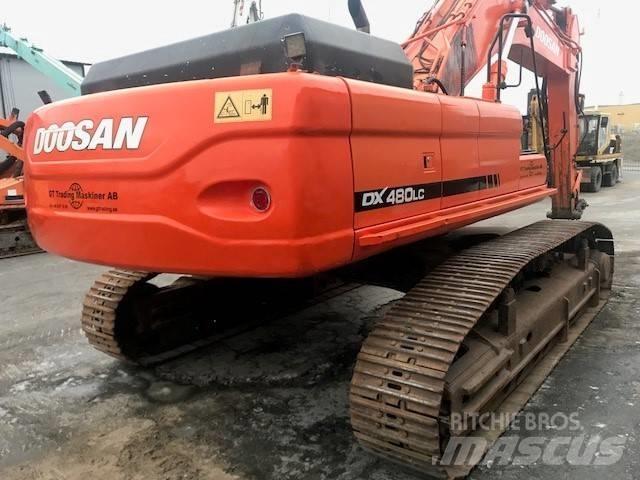 Doosan DX480LC Gravemaskiner på larvebånd