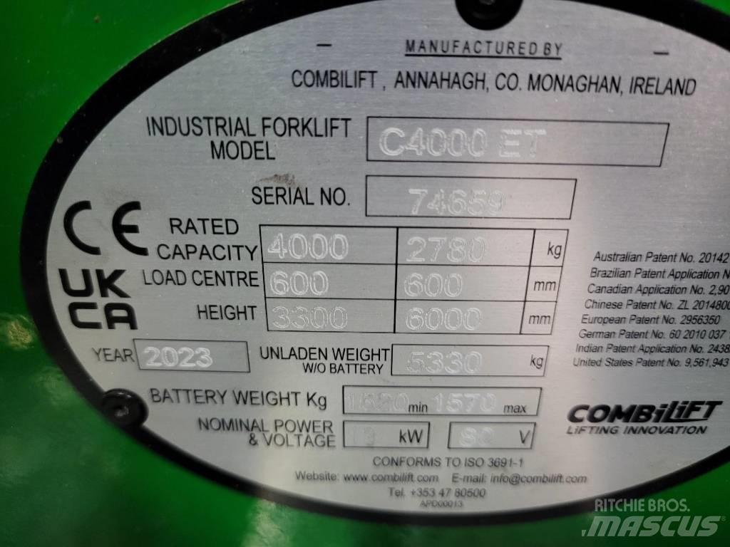 Combilift C4000ET 4-vejs truck