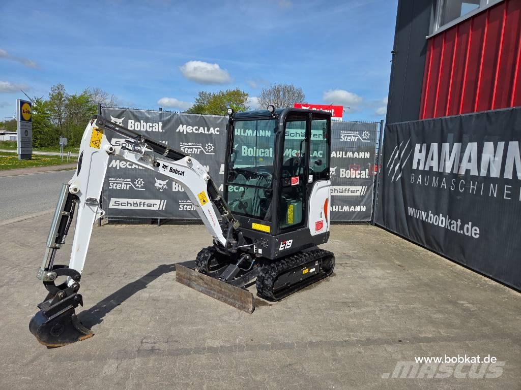 Bobcat E 19 Minigravemaskiner