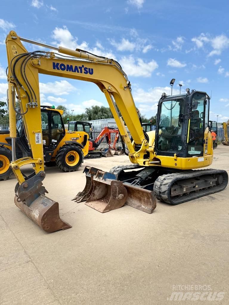 Komatsu PC 80 MR-5 Midi-gravemaskiner 7t - 12t
