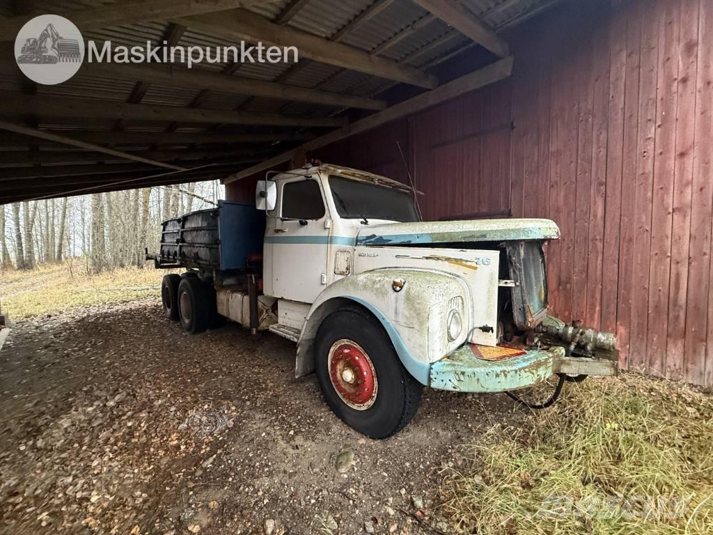 Scania LS 76 kranbil Lastbil med kran