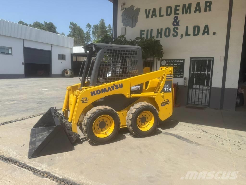 Komatsu SK 714 Minilæsser - skridstyret