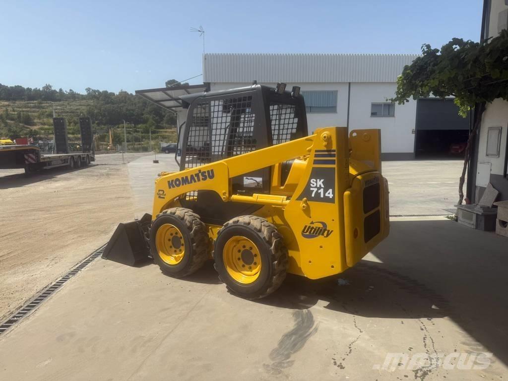 Komatsu SK 714 Minilæsser - skridstyret