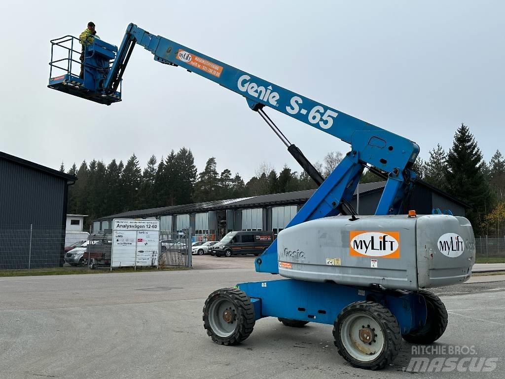Genie S 65 Bomlifte med knækarm
