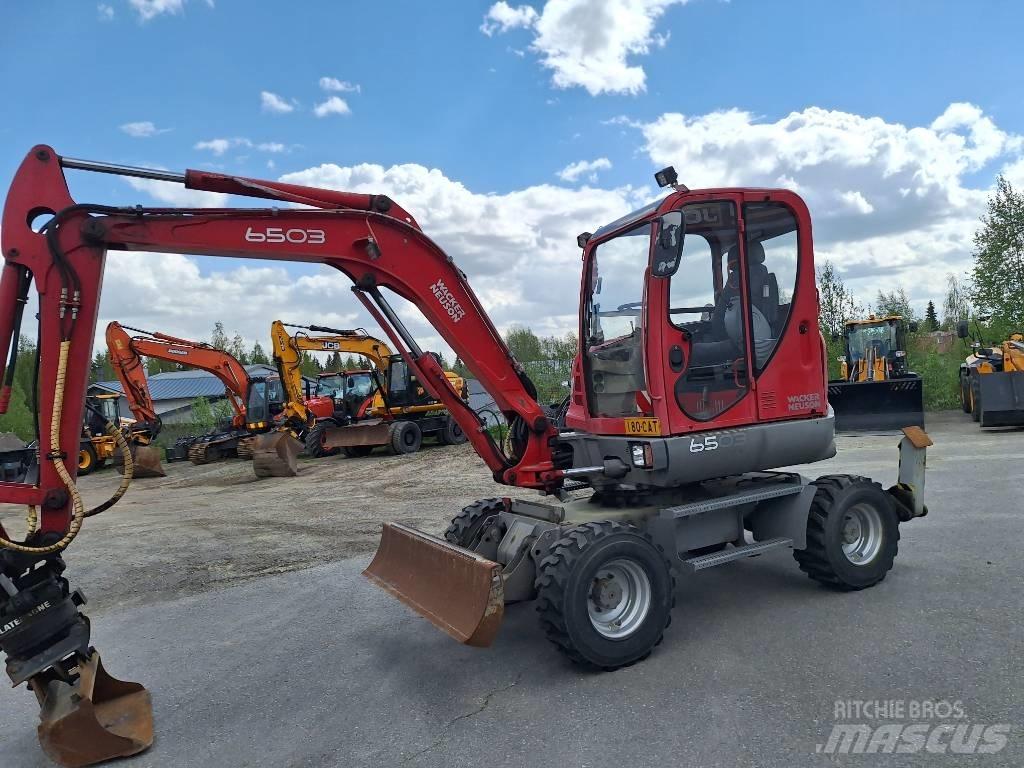 Wacker Neuson 6503 Gravemaskiner på hjul