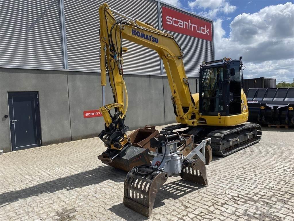 Komatsu PC80MR-5EO Gravemaskiner på hjul