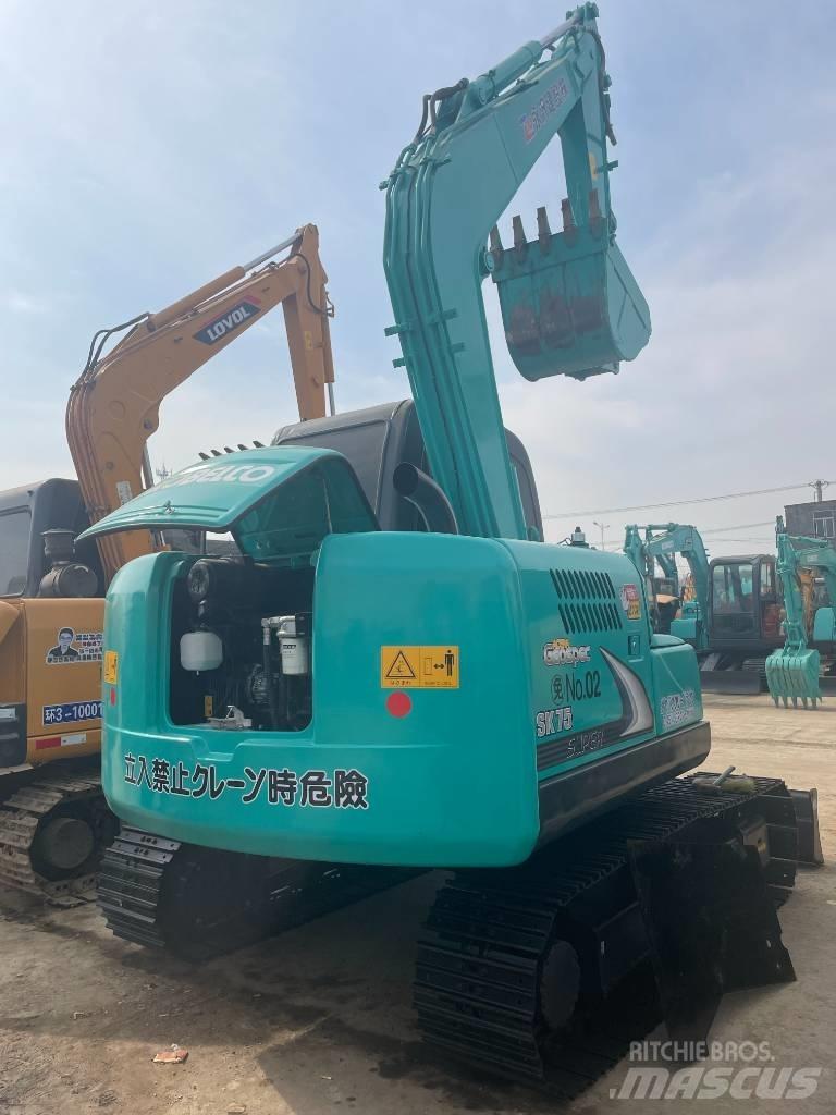 Kobelco SK 75 Minigravemaskiner