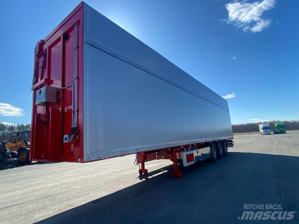 Kögel puoliperävaunu Semi-trailer med Gardinsider