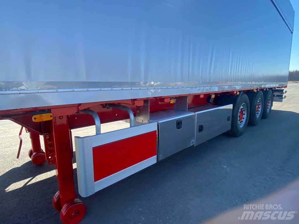 Kögel puoliperävaunu Semi-trailer med Gardinsider