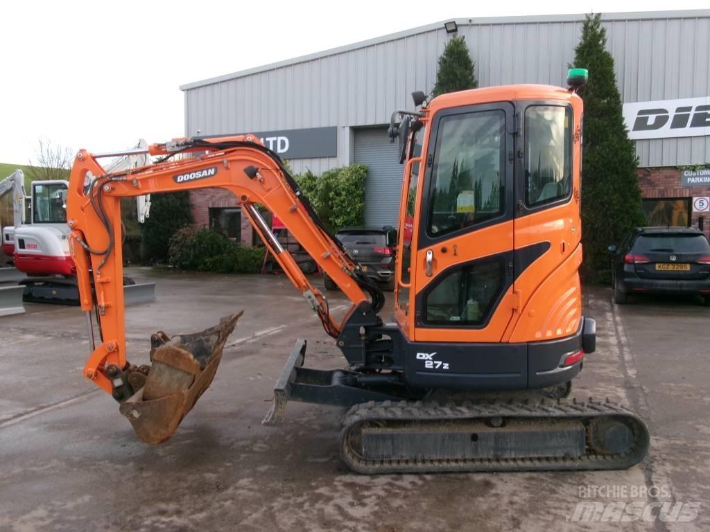 Doosan DX 27 Z Minigravemaskiner