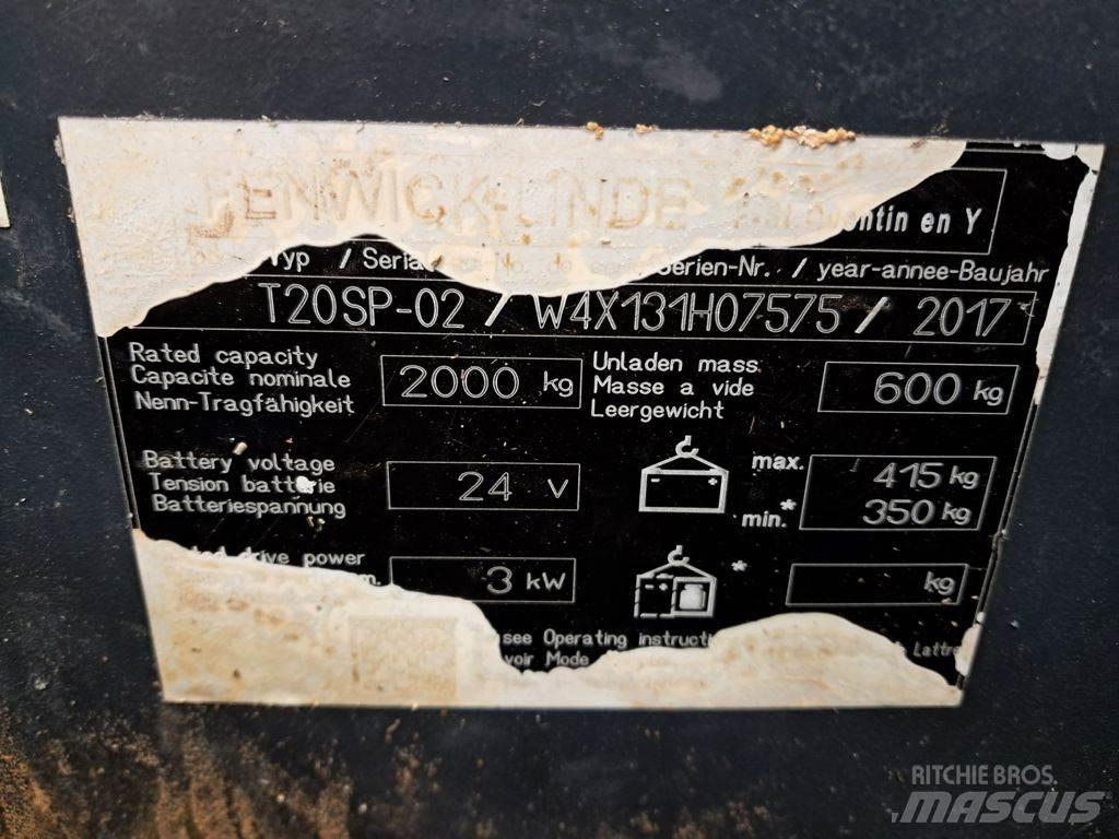 Linde T20SP-02 El-palleløftere