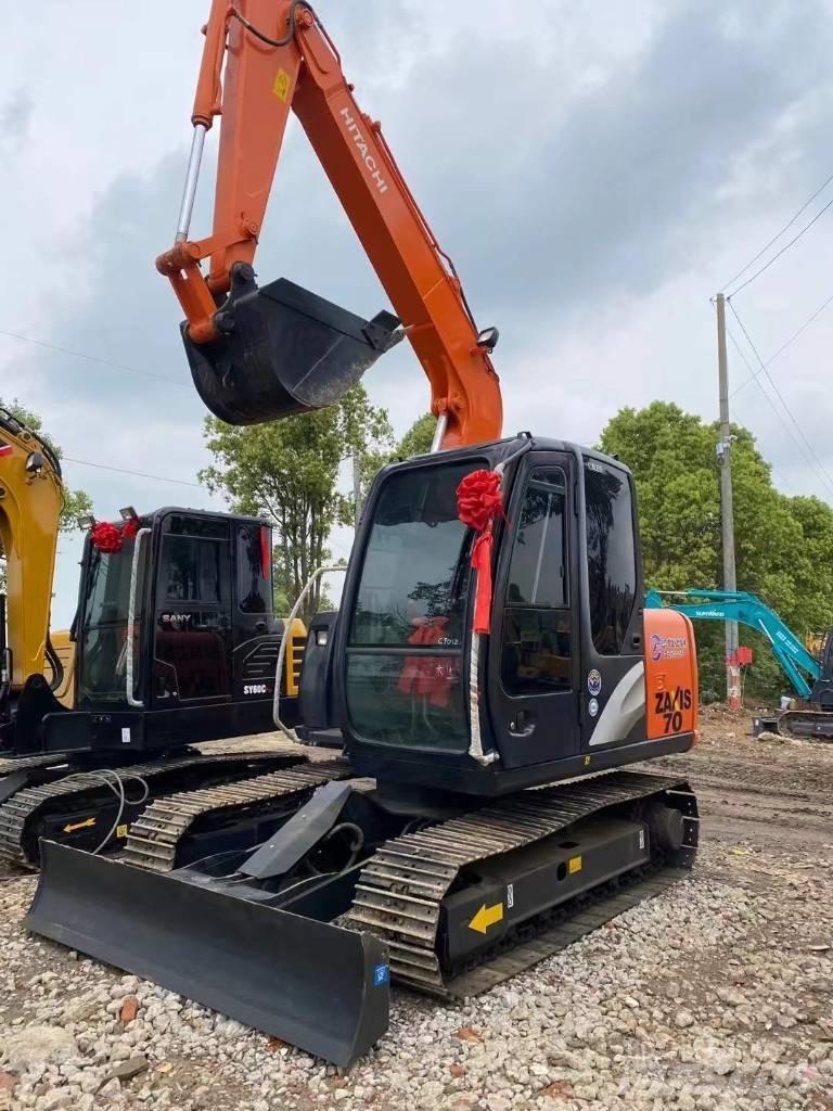 Hitachi Zaxis 70 Gravemaskiner på larvebånd