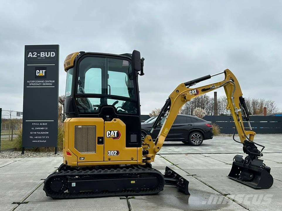 CAT 302 CR Minigravemaskiner