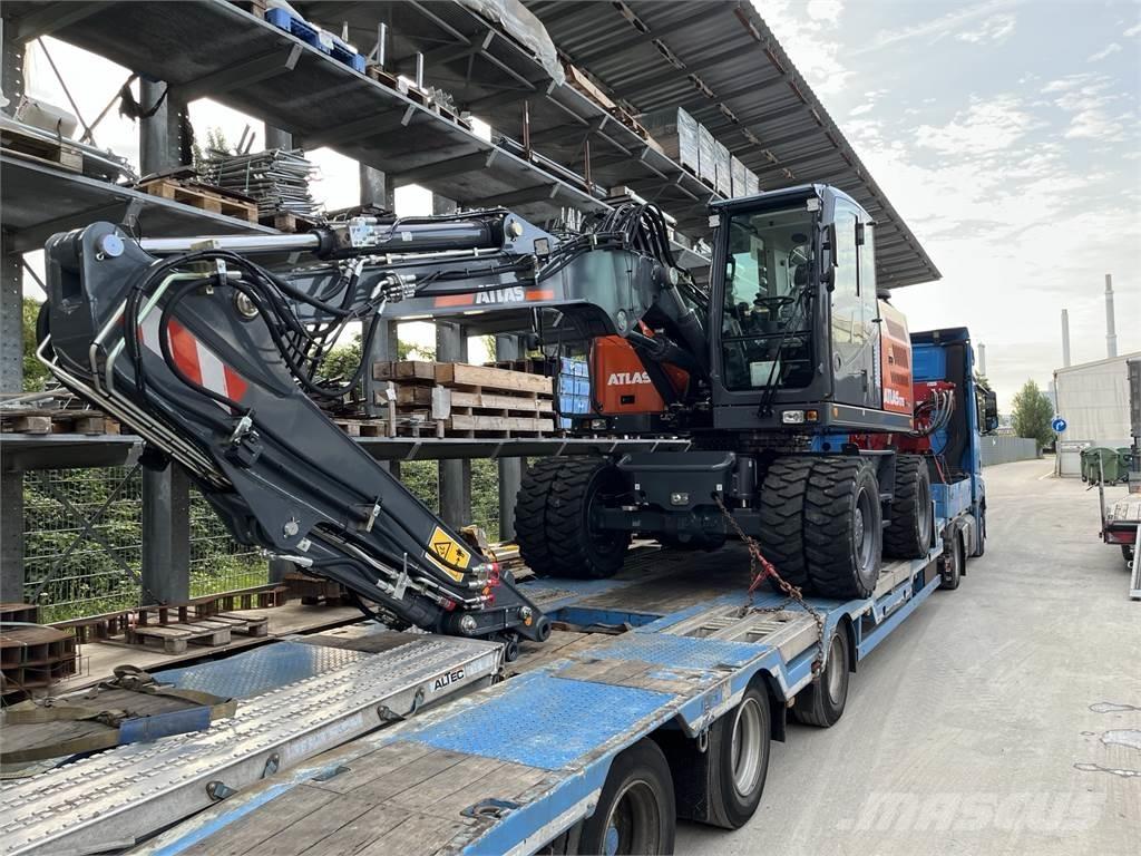 Atlas 175WSR Gravemaskiner på hjul