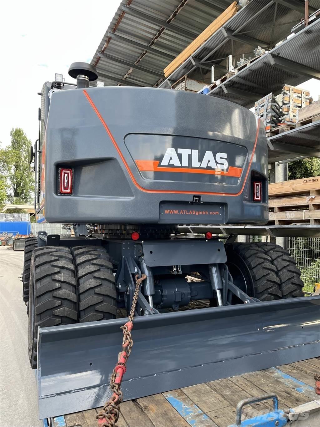 Atlas 175WSR Gravemaskiner på hjul
