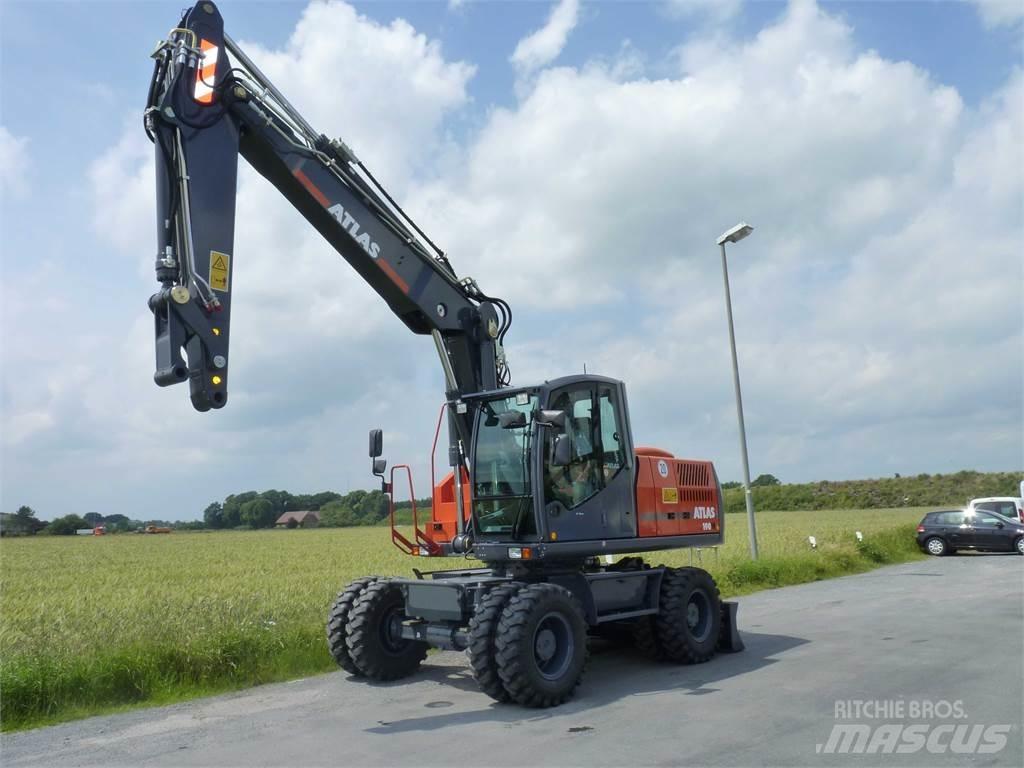 Atlas 190W Stage V Gravemaskiner på hjul