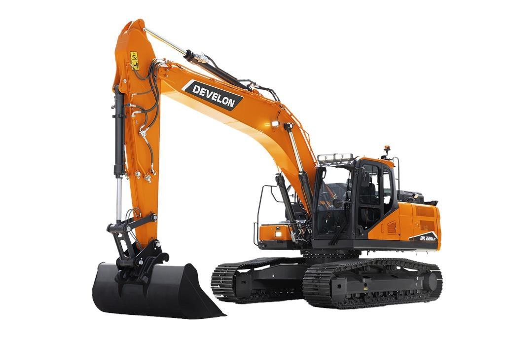 Develon DX225LC-7 Gravemaskiner på larvebånd
