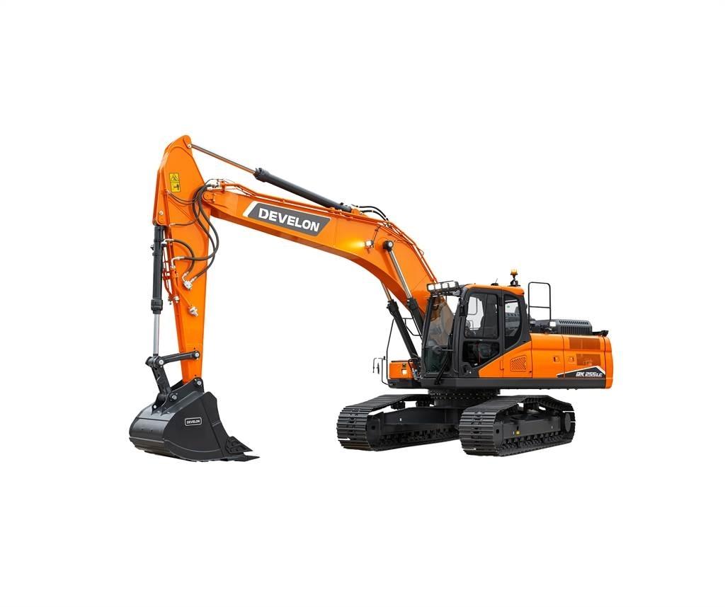 Develon DX255LC-7 Gravemaskiner på larvebånd