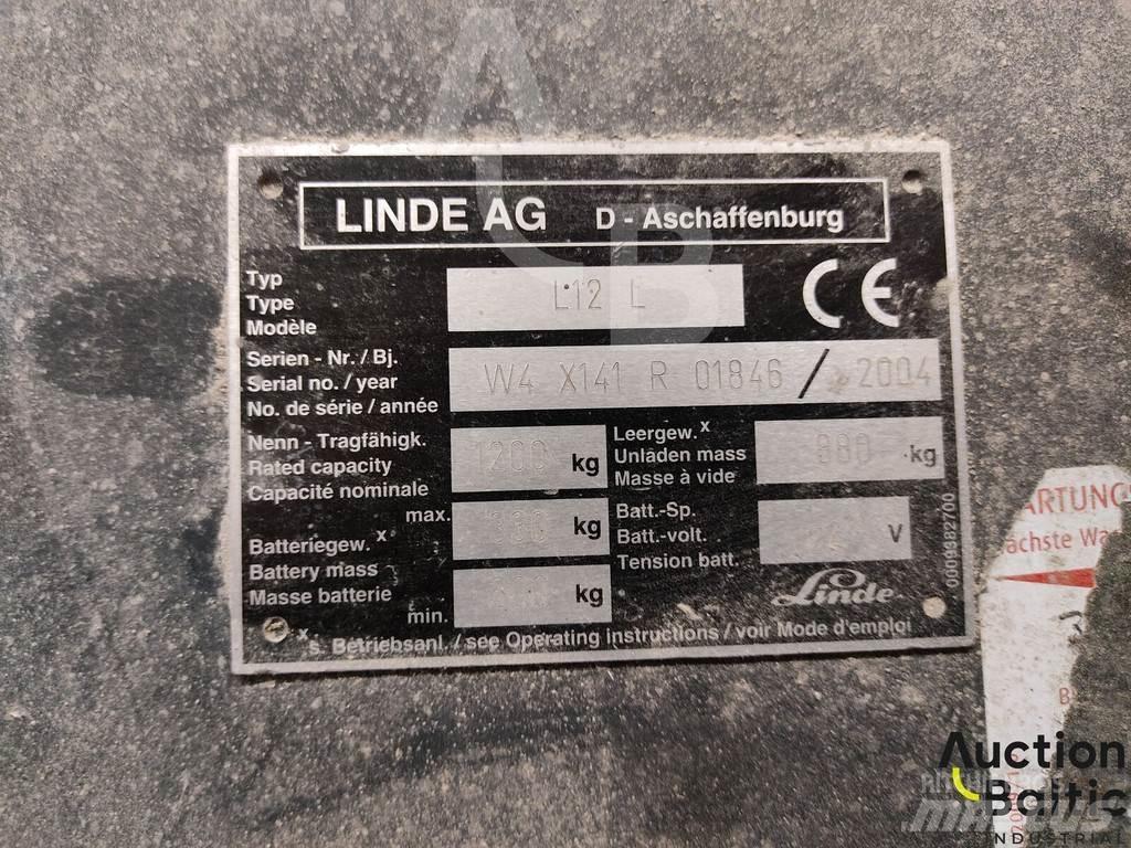 Linde L12 L Gaffelstabler med gående fører