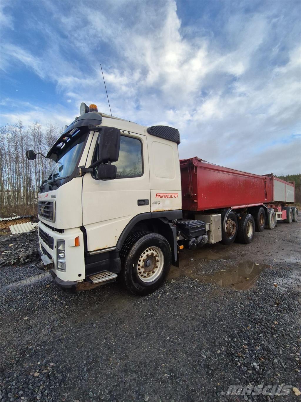 Volvo FM12 8x2 Lastbiler med tip