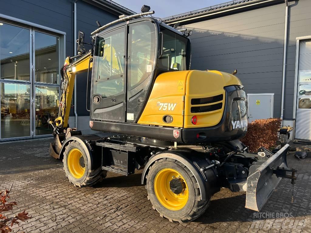 Yanmar B 75 W Gravemaskiner på hjul