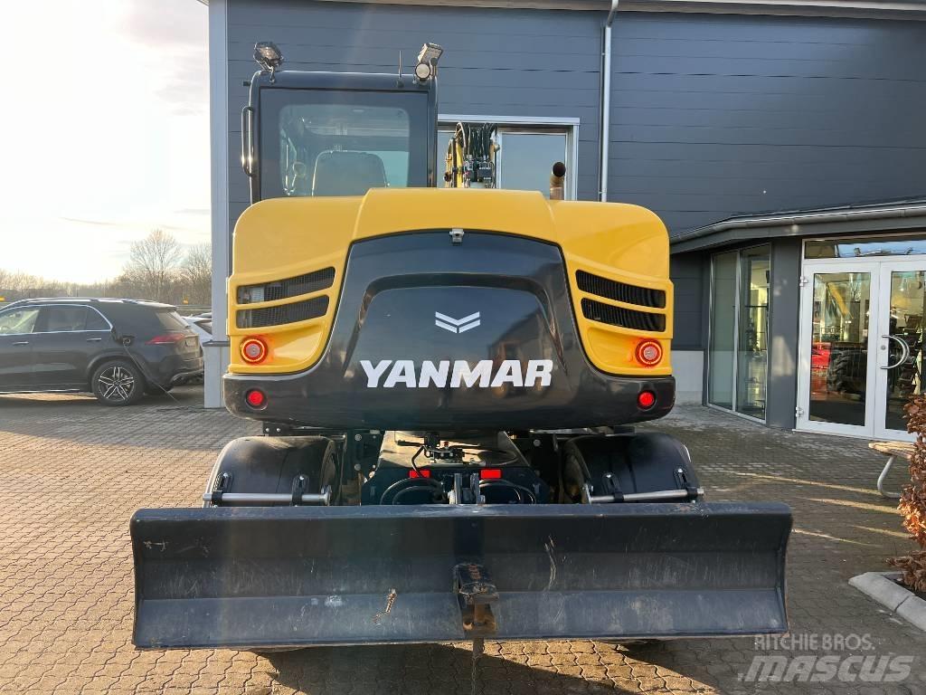 Yanmar B 75 W Gravemaskiner på hjul