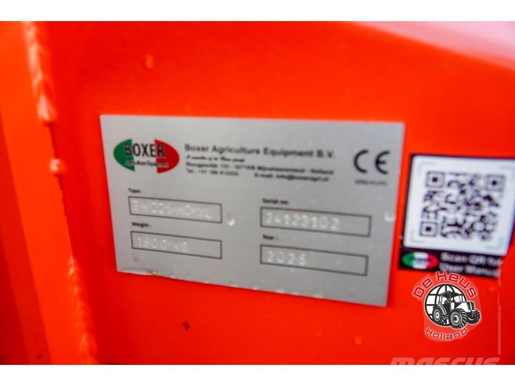 Boxer BM225HD XL Andre jordbearbejdningsmaskiner og andet tilbehør