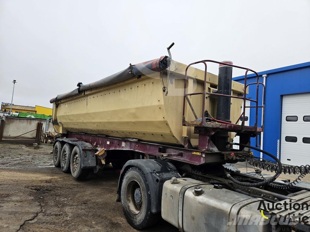 Reisch RHKS-35 Semi-trailer med Gardinsider