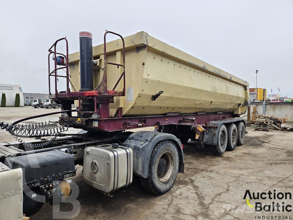 Reisch RHKS-35 Semi-trailer med Gardinsider