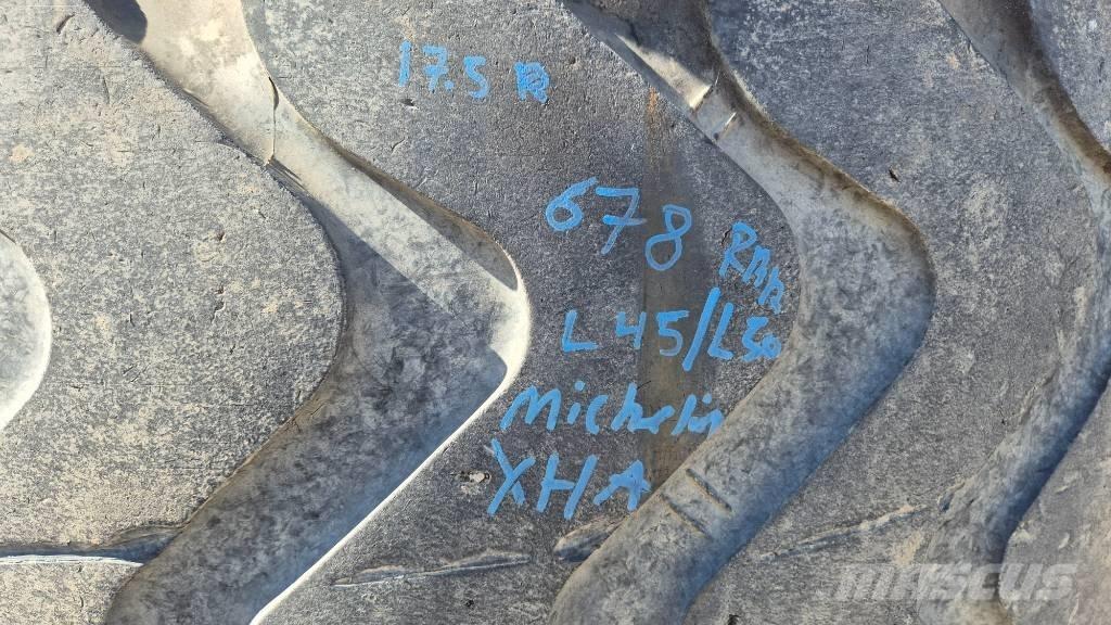 Michelin 17.5R25 XHA Hjul, Dæk og Fælge