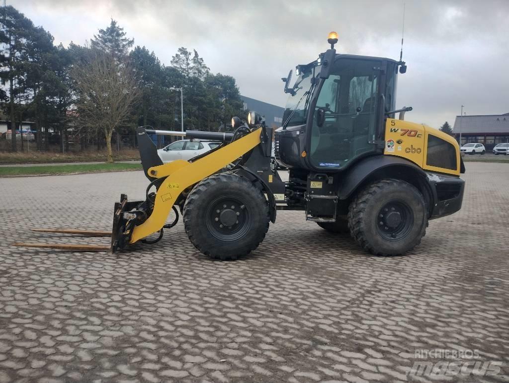 New Holland W70C Læssemaskiner på hjul