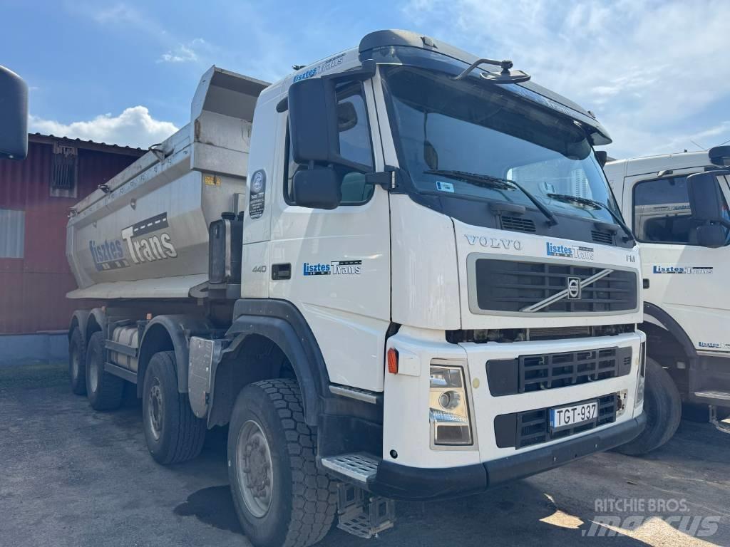 Volvo FM 13 440 8x6 Lastbiler med tip