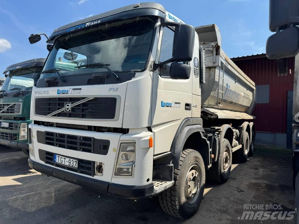 Volvo FM 13 440 8x6 Lastbiler med tip