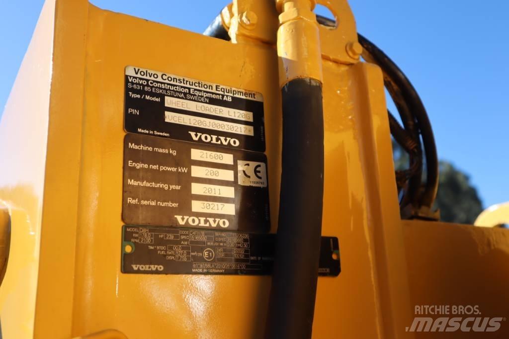 Volvo L120G Læssemaskiner på hjul