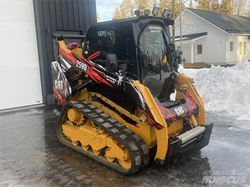 CAT 259D Minilæsser - skridstyret