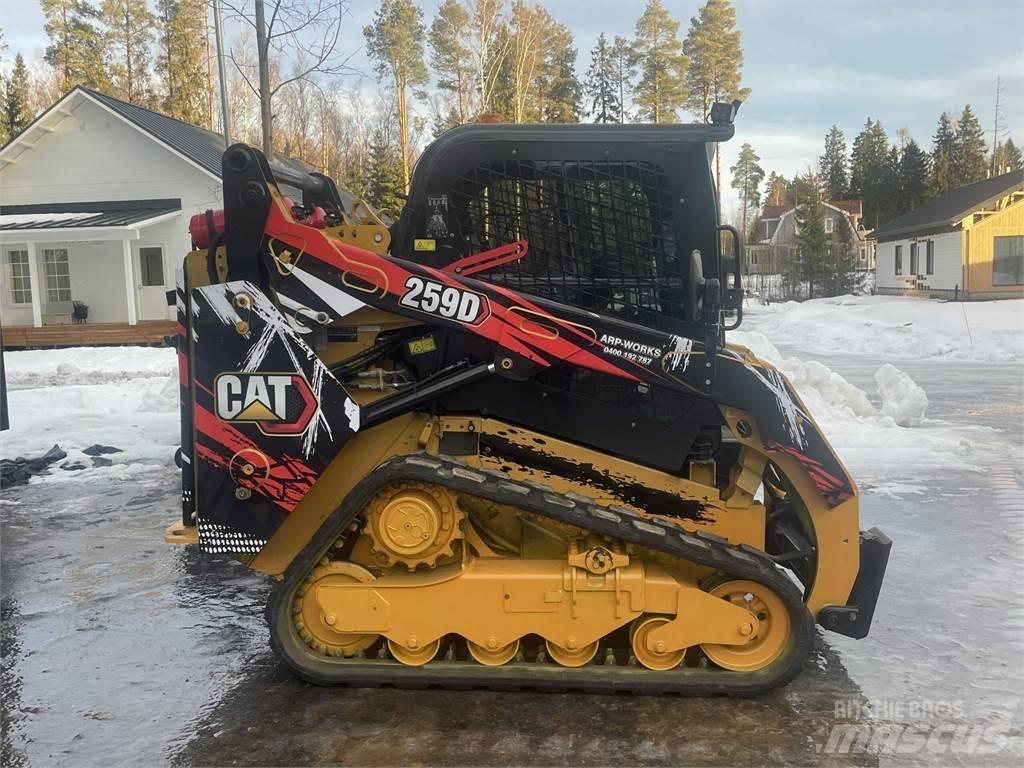 CAT 259D Minilæsser - skridstyret