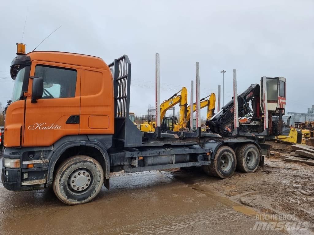 Scania R 580 Tømmertransport