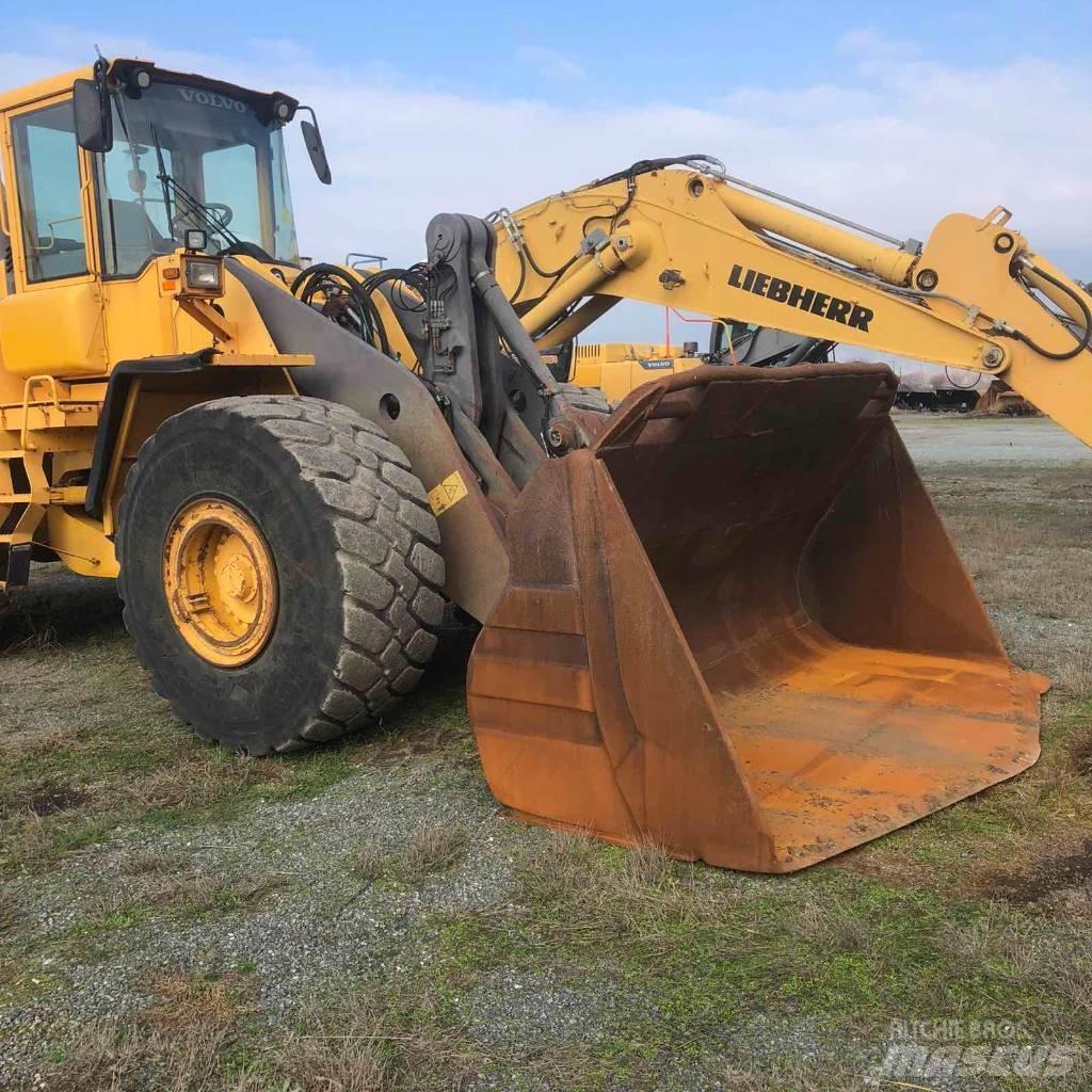 Volvo L180E Læssemaskiner på hjul