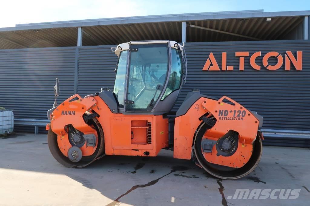 Hamm HD+ 120 VO Tvilling tromle