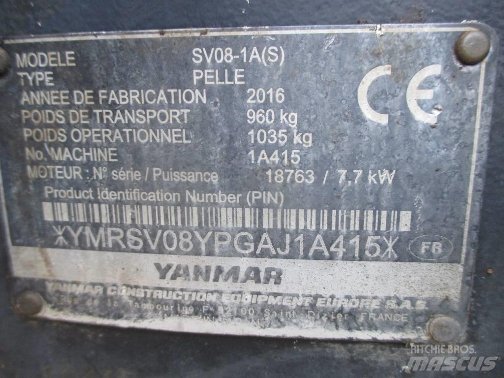 Yanmar SV 08-1 A Minigravemaskiner