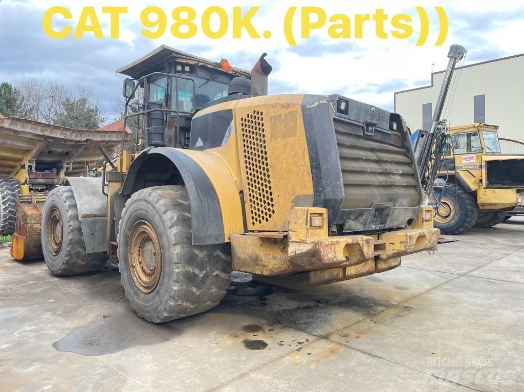 CAT 980 K Læssemaskiner på hjul