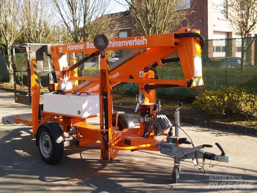 Niftylift 120 T Trailermonterede lifte