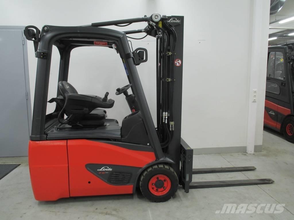 Linde E 16 C-02 El gaffeltrucks