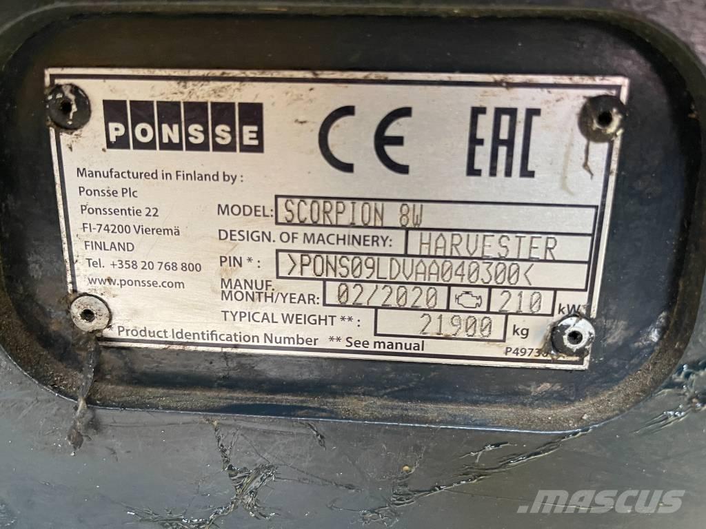Ponsse Scorpion Skovningsmaskiner