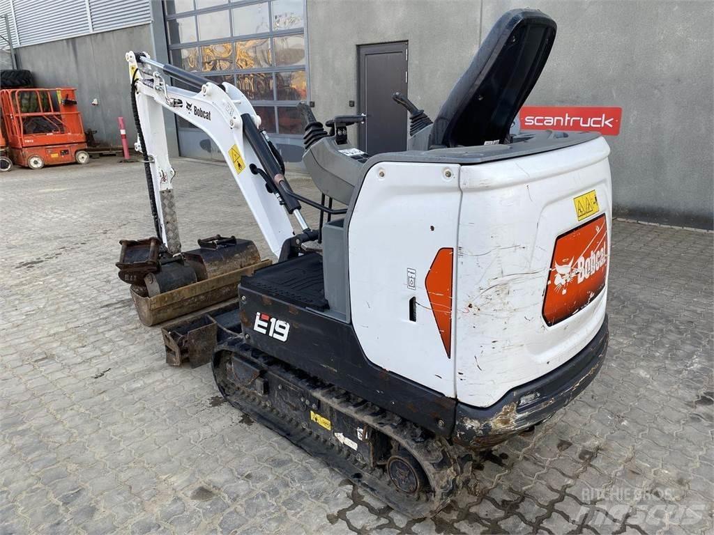 Bobcat E19 Gravemaskiner på hjul