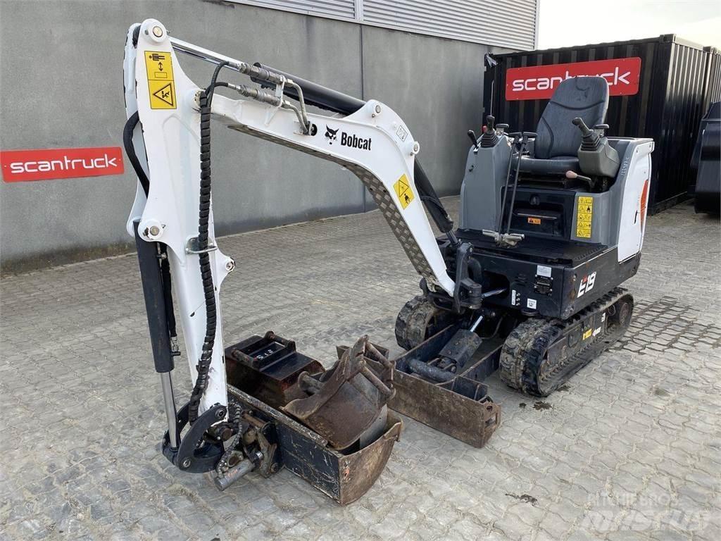 Bobcat E19 Gravemaskiner på hjul